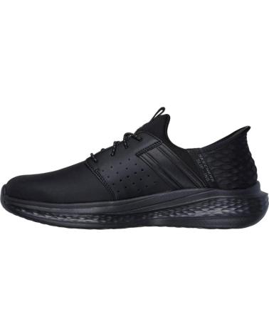 SKECHERS DELSON 3.0-EZRA TÊNIS MASCULINO PRETO NEGRO