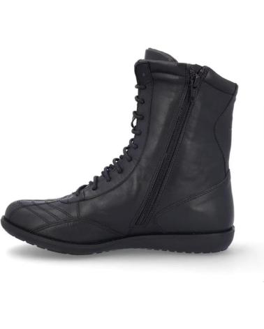 BOTINES KANGAROOS 915 NEGROS DE CORDONES NEGRO