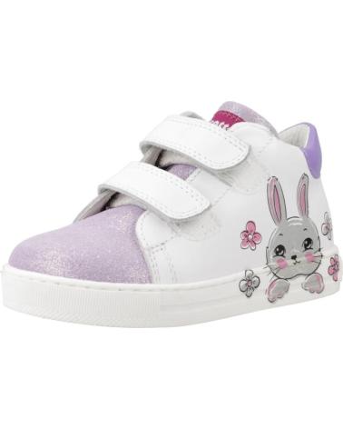 FALCOTTO ZAPATILLAS FALCOTTO BHANNY VL CON DISEÑO DE CONEJO BLANCO