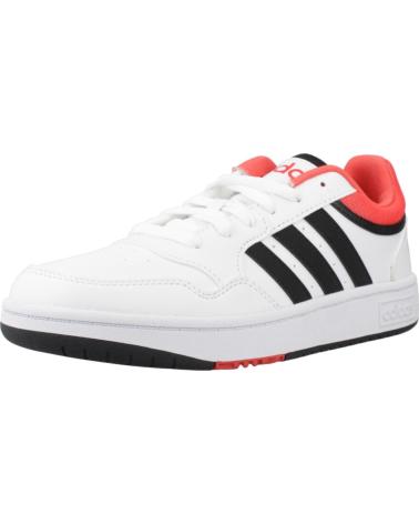 TÊNIS ADIDAS HOOPS 3.0 K GZ9673 BRANCO BLANCO