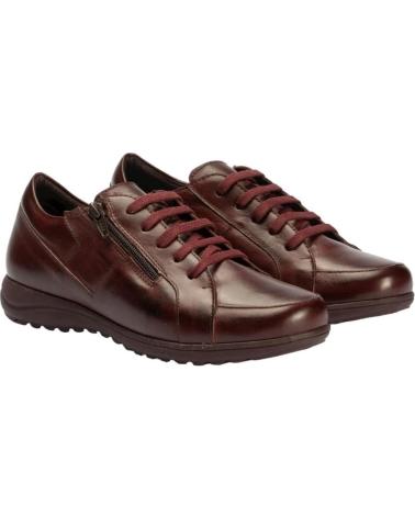 Zapatillas-Deporte-De-Mujer-PITILLOS-ZAPATOS-SPORT-PIEL--CONFORT-BURDEOS