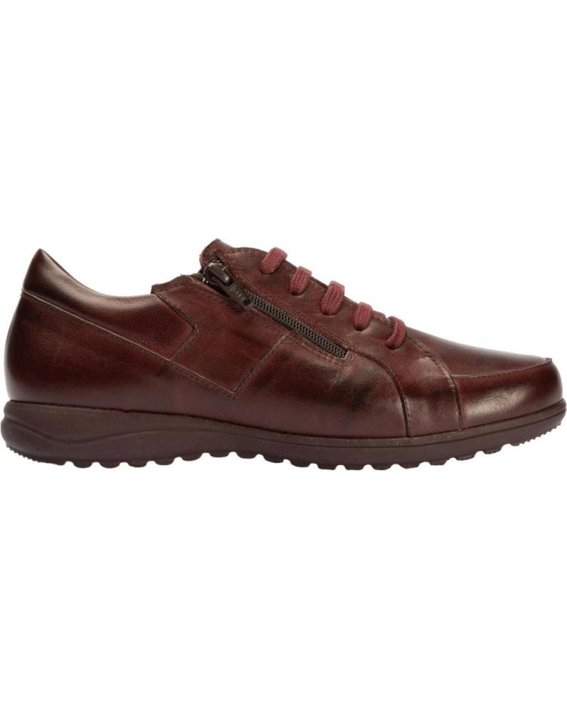 Zapatillas-Deporte-De-Mujer-PITILLOS-ZAPATOS-SPORT-PIEL--CONFORT-BURDEOS