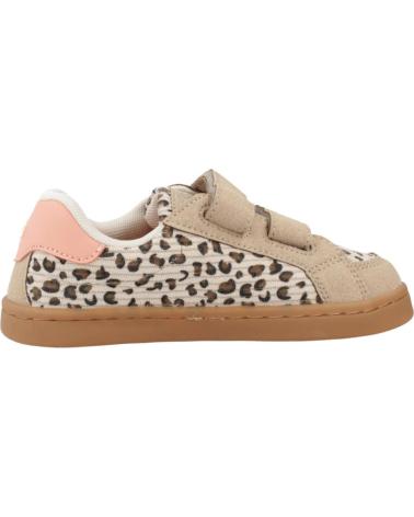 GIOSEPPO ISLINGTON 76988 CANVAS BARFUSSSCHUHE LEOPARD BEIGE CAMEL MIT KLETTVERSCHLUSS LPRD