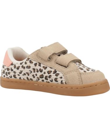 GIOSEPPO ISLINGTON 76988 CANVAS BARFUSSSCHUHE LEOPARD BEIGE CAMEL MIT KLETTVERSCHLUSS LPRD