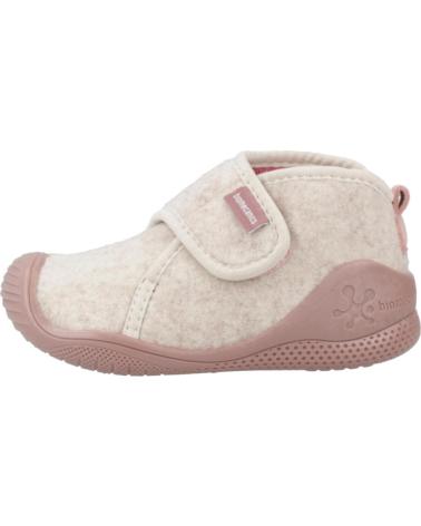 BIOMECANICS CHAUSSONS BEIGE 251140 AVEC FERMETURE ADHÉRENTE BEIGE