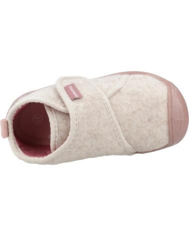 BIOMECANICS CHAUSSONS BEIGE 251140 AVEC FERMETURE ADHÉRENTE BEIGE