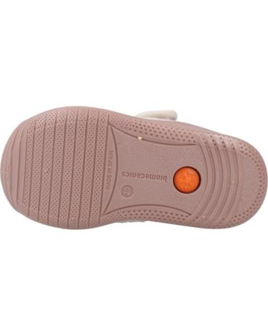 BIOMECANICS CHAUSSONS BEIGE 251140 AVEC FERMETURE ADHÉRENTE BEIGE
