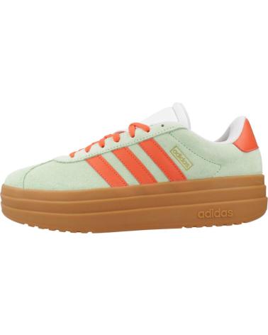 BASKETS ADIDAS VL COURT BOLD J PLATEFORME VERT CHISEM - I25 ADZPJI2557AD VERDE