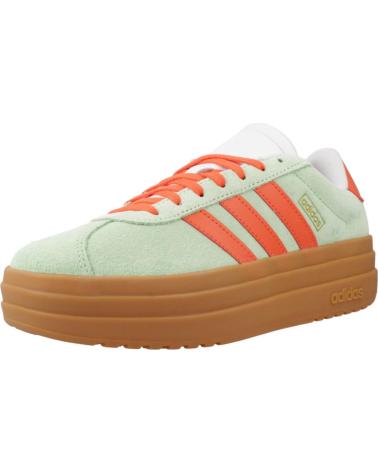 BASKETS ADIDAS VL COURT BOLD J PLATEFORME VERT CHISEM - I25 ADZPJI2557AD VERDE