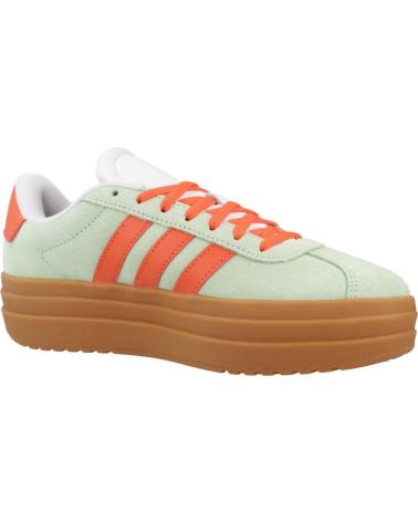 BASKETS ADIDAS VL COURT BOLD J PLATEFORME VERT CHISEM - I25 ADZPJI2557AD VERDE