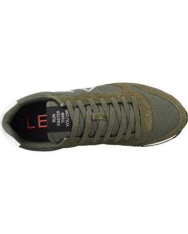 SUN68 TOM SOLID SCPZ45101 SNEAKER MILITÄRGRÜN MARRóN