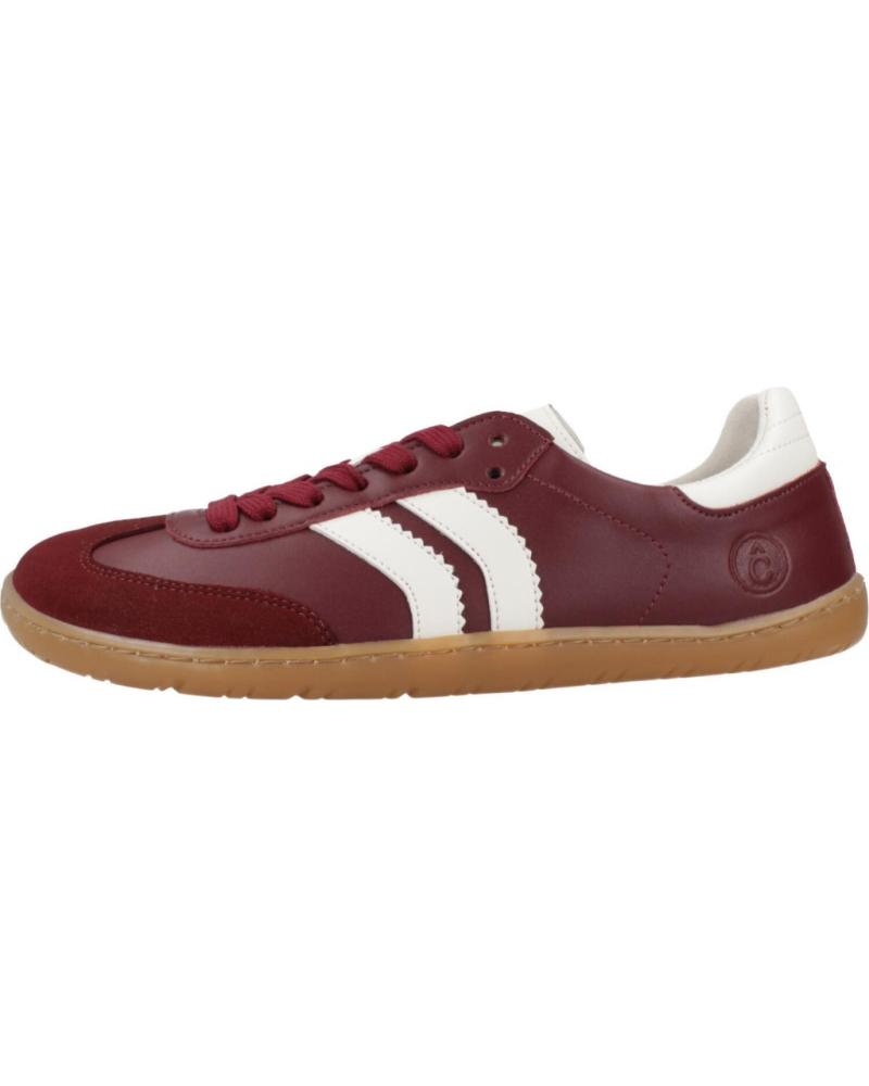 COQUEFLEX 4415CO BURGUNDY SNEAKERS WITH WHITE STRIPES CUNA