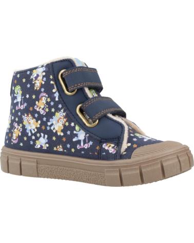 STIVALI GARVALÍN 251858G CON DOPPIO VELCRO STAMPA MARINA AZLMRN