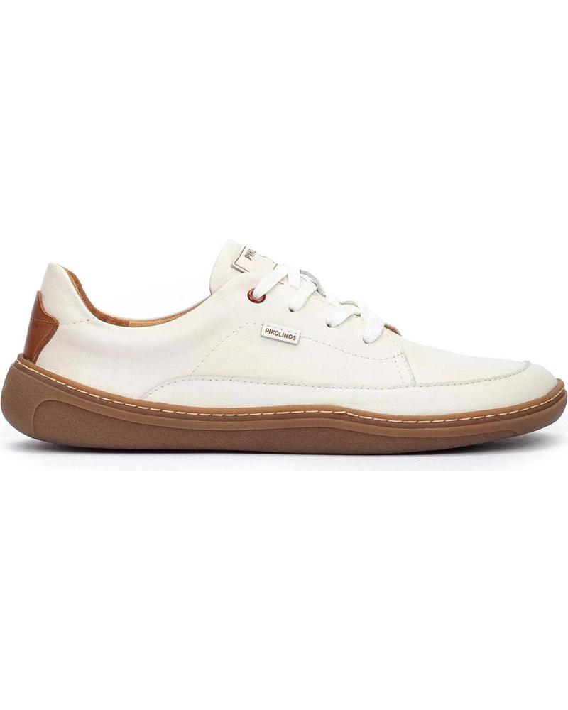 PIKOLINOS ARANJUEZ U9F-4285C1 NATA - SAPATOS BAREFOOT DE COURO NATA