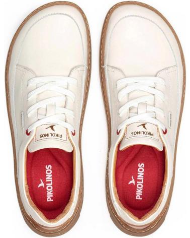 PIKOLINOS ARANJUEZ U9F-4285C1 NATA - SAPATOS BAREFOOT DE COURO NATA