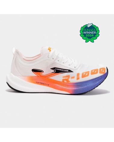 ZAPATILLAS DE RUNNING JOMA R1000 UNISEX 2502 BLANCO NARANJA BLANCO-NARANJA
