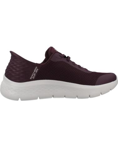 SKECHERS ZAPATILLAS SLIP-INS GO WALK FLEX BURDEOS ROJO
