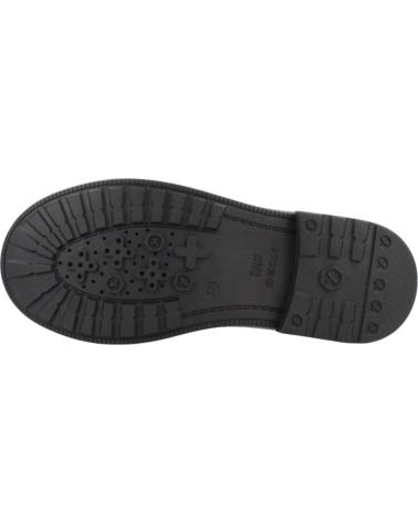 GEOX ECLAIR GIRL C9999 PATENT BLACK BOOTS FOR GIRLS C9999