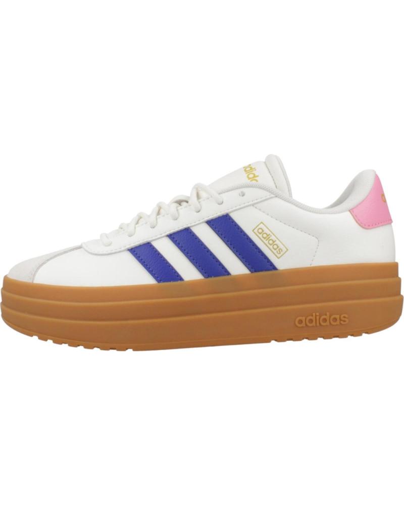 ADIDAS ZAPATILLAS VL COURT BOLD BLANCO Y AZUL BLANCO AZUL