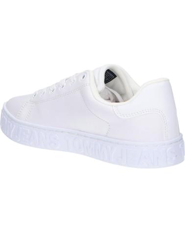 Sportschuhe für Damen TOMMY HILFIGER EN0EN02042 JEANS SNEAKER YBR WHITE