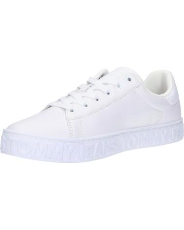 Sportschuhe für Damen TOMMY HILFIGER EN0EN02042 JEANS SNEAKER YBR WHITE
