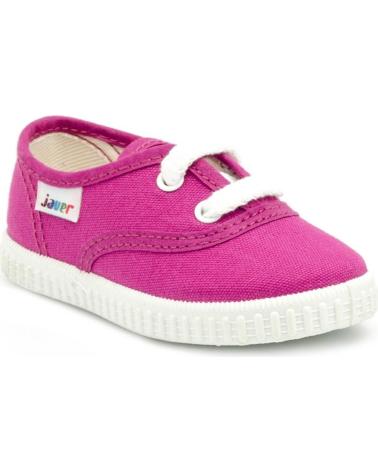 JAVER LONA TIPO VICTORIA 60 FUCSIA CON CORDONES MORADO
