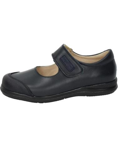 ANGELITOS SCARPE MARY JANE IN PELLE RINFORZATA MODELLO 463 BLU MARINO AZUL