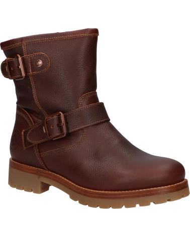 Botas de Mujer PANAMA JACK FELINA IGLOO B34 NAPA GRASS CUERO - BARK