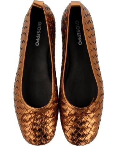 GIOSEPPO BAILARINAS MUJER PIEL TULBING GIOSSEPO 70809 MARRON