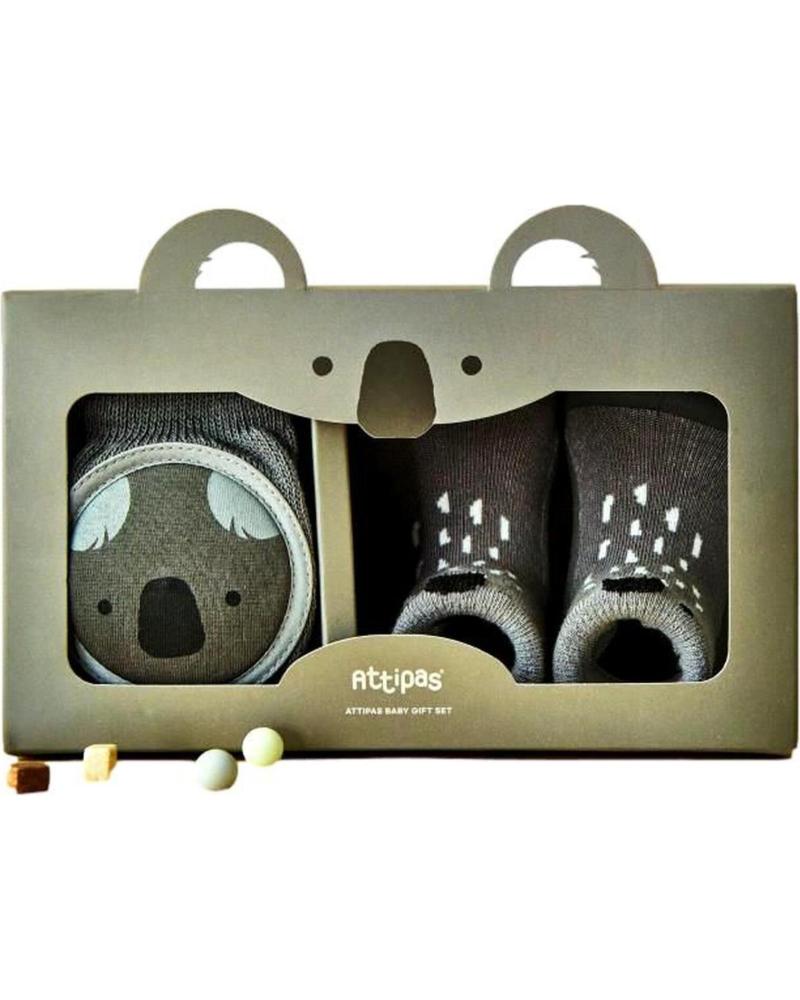 SET DE REGALO ATTIPAS KOALA GSK GRIS CON RODILLERAS GRIS