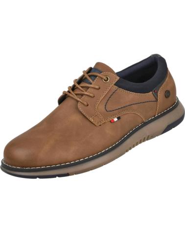 REFRESH 172229 CAMEL LACE-UP SHOES FOR MEN CAMEL