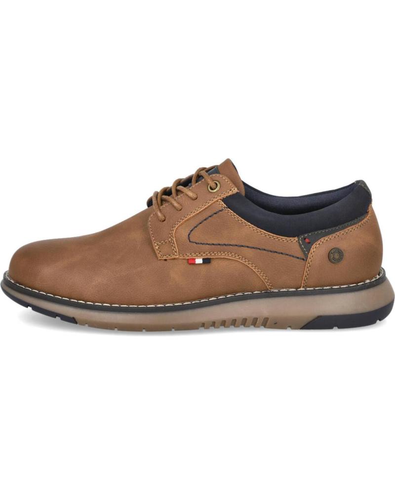 REFRESH 172229 CAMEL LACE-UP SHOES FOR MEN CAMEL