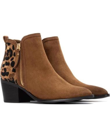 XTI BOTAS EN MARRON PARA MUJER CAMEL