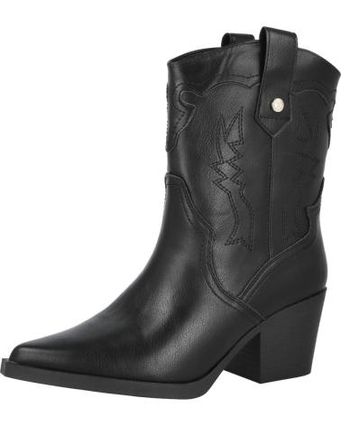XTI BOTAS EN PARA MUJER NEGRO