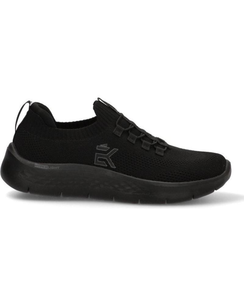ETIKA 82034 SAPATILHAS ESPORTIVAS PRETAS ELÁSTICAS NEGRO