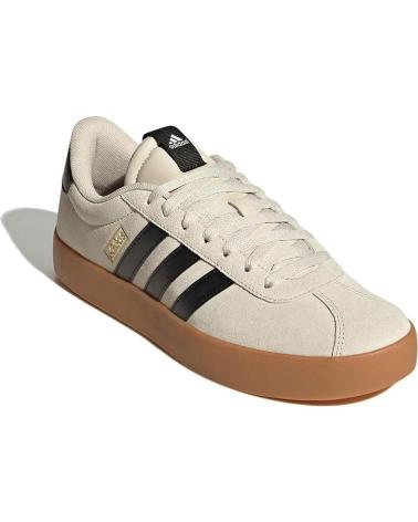 ADIDAS ZAPATILLAS VL COURT 3 0 ALUMINIO NEGRO CARAMELO JR2222 SNEAK NAN