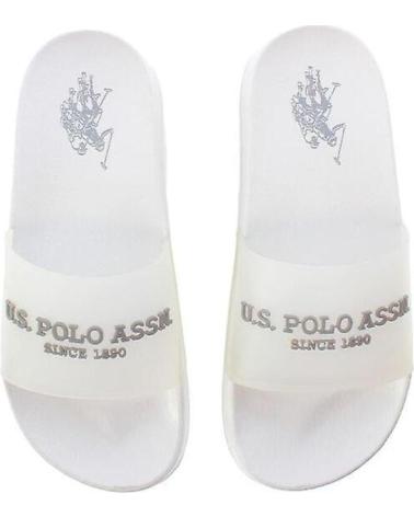 U.S. POLO ASSN. CHANCLAS MUJER U S POLO ASSN BLANCO