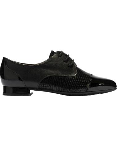Zapatos de Mujer PITILLOS ZAPATOS PIEL NEGROS CONFORT NEGRO-NEGRO-NEGRO