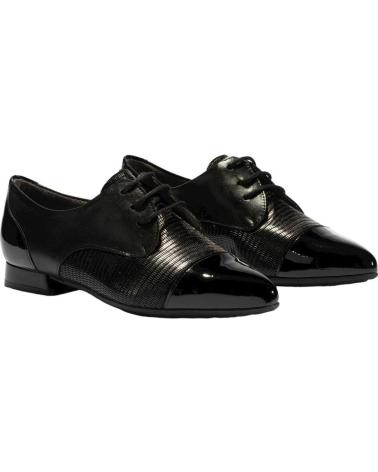 Zapatos de Mujer PITILLOS ZAPATOS PIEL NEGROS CONFORT NEGRO-NEGRO-NEGRO