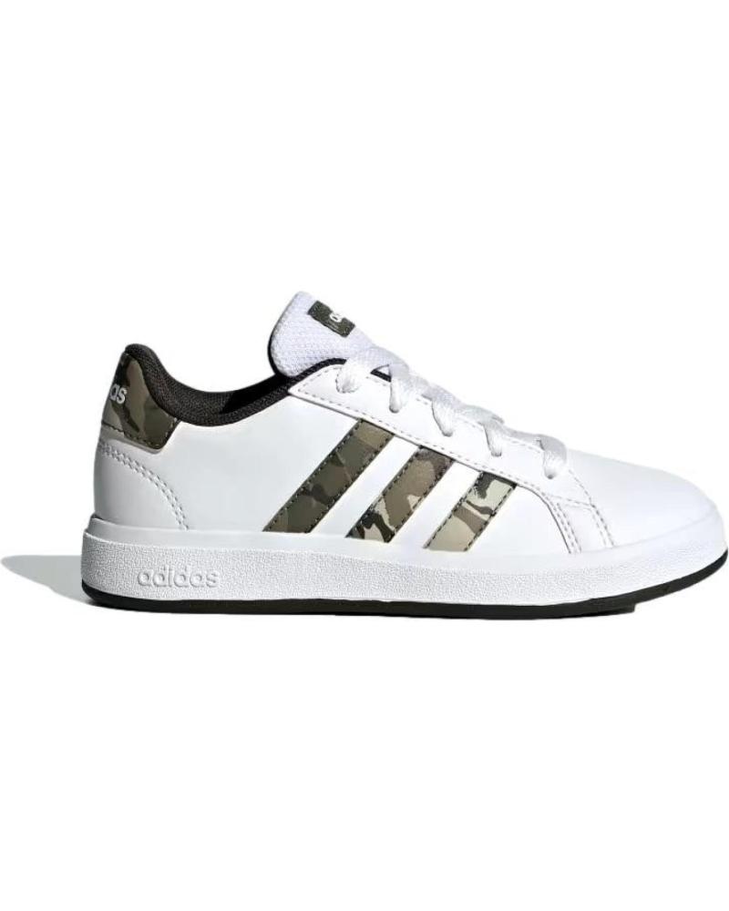 Sportivo per Donna e Bambina e Bambino ADIDAS NINOS GRAND COURT 2 0 K IF3669 BLANCO