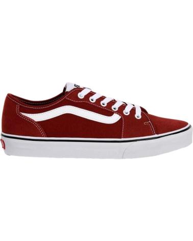 BASKETS VANS FILMORE DECON SUEDE CANVAS 5HTYZHG1 ROUGE ROJO