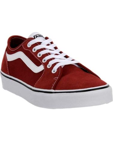 BASKETS VANS FILMORE DECON SUEDE CANVAS 5HTYZHG1 ROUGE ROJO