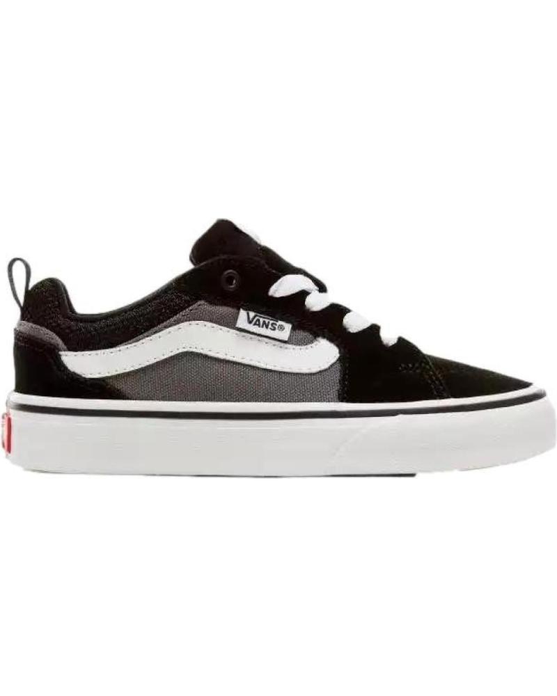 VANS FILMORE WILDLEDER-CANVAS-SNEAKER SCHWARZ - VN0A3MVPUG71 NEGRO