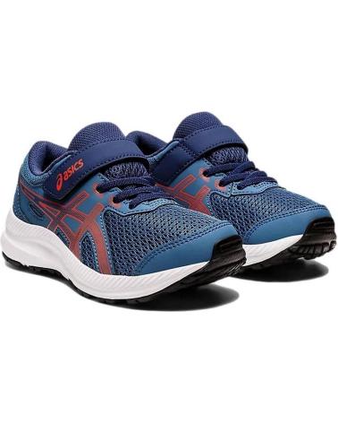 Sportif ASICS  pour Fille et Garçon ZAPATILLAS CONTEND 8 PS 1014A258  AZUL