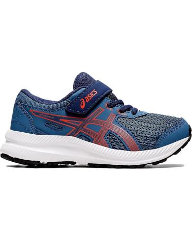 Sportif ASICS  pour Fille et Garçon ZAPATILLAS NIO CONTEND 8 PS 1014A258  AZUL