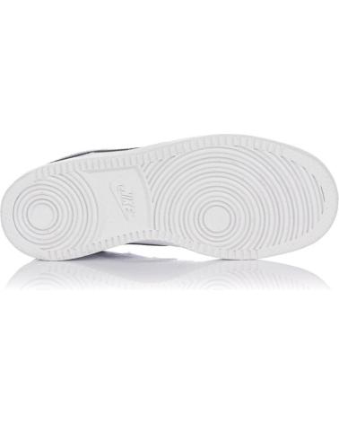 NIKE COURT VISION LO CASUAL SNEAKERS MEN WHITE AND BLACK BLANCO-NEGRO