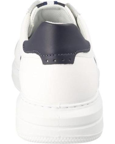 LUISETTI 39000ST - ZAPATILLA DEPORTIVA DE PIEL BLANCA PARA HOMBRE BLANCO