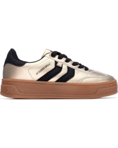 XTI 144585 GOLD AND BLACK PLATFORM SNEAKERS VARIOS COL