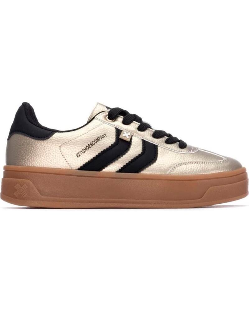 XTI 144585 GOLD AND BLACK PLATFORM SNEAKERS VARIOS COL
