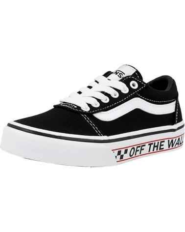 VANS OFF THE WALL ZAPATILLAS NINOS VANS WARD VN0A38J9BZW1 NEGRO